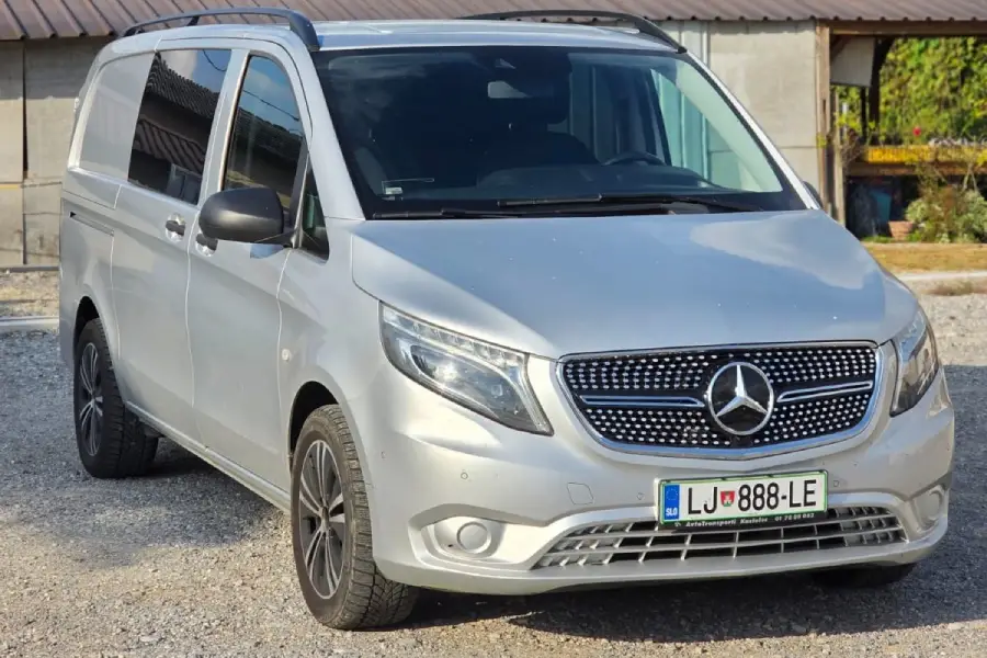Rent Cars 21 in Slovenia from € /day Mercedec-Benz-Vito-Kargo-face