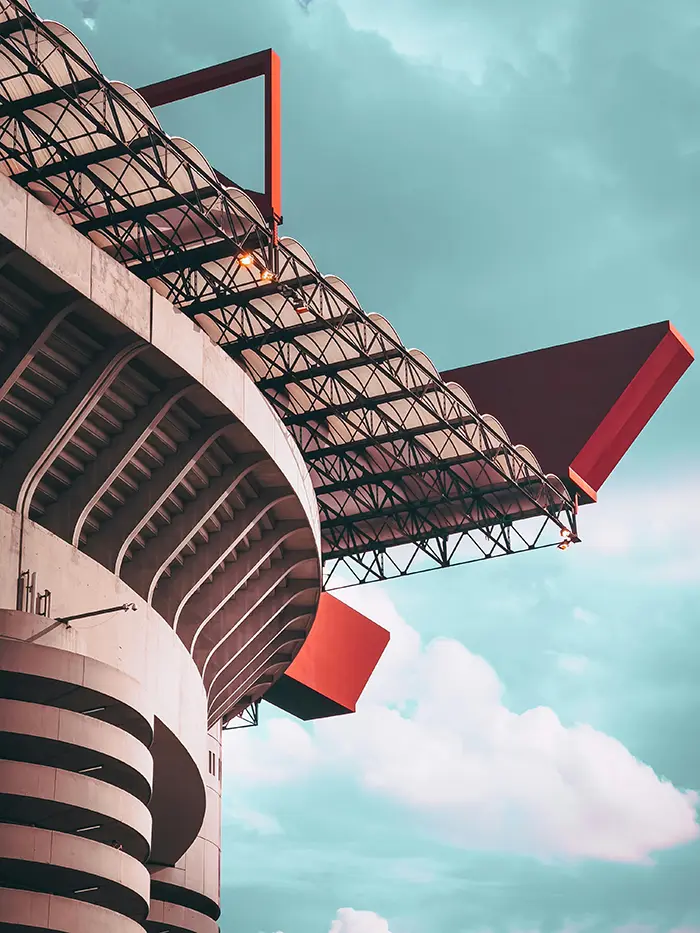 stadium San Siro, Milan, Italy